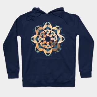 Synchronized Swimming Summer Games Mandala Hoodie